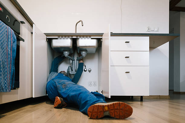 Professional Pipe Repair technician working in Coleman Falls, VA